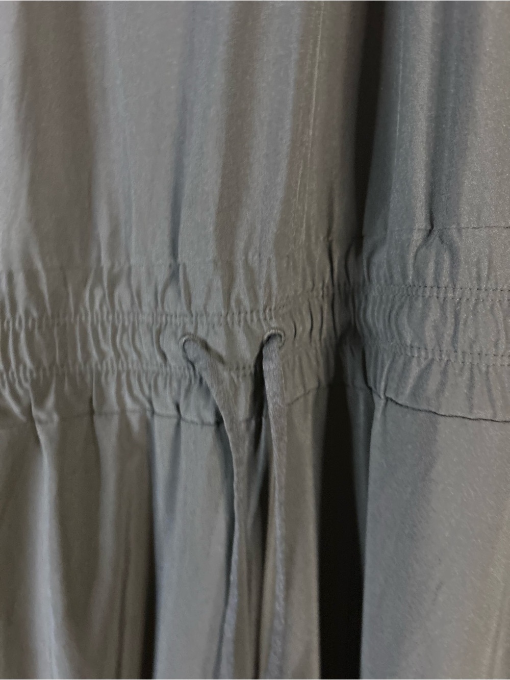 Athleta Black Sleeveless Jogger Jumpsuit Drawstring One Piece Size 10 - Picture 3 of 14
